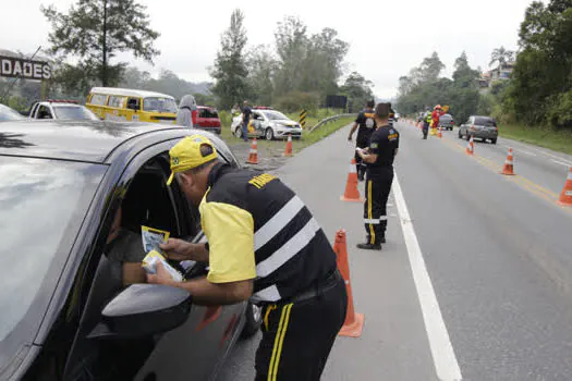 Ribeirão Pires e Polícia Rodoviária promovem ação integrada no Maio Amarelo