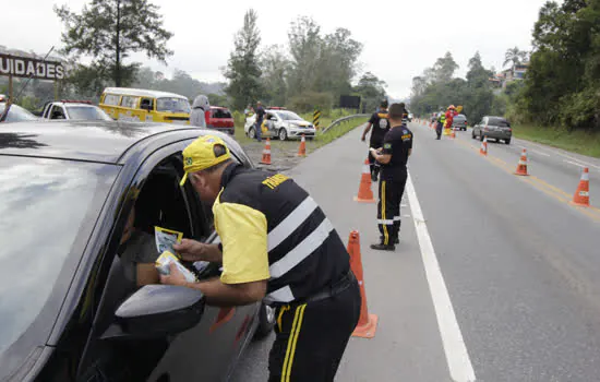 Ribeirão Pires e Polícia Rodoviária promovem ação integrada no Maio Amarelo