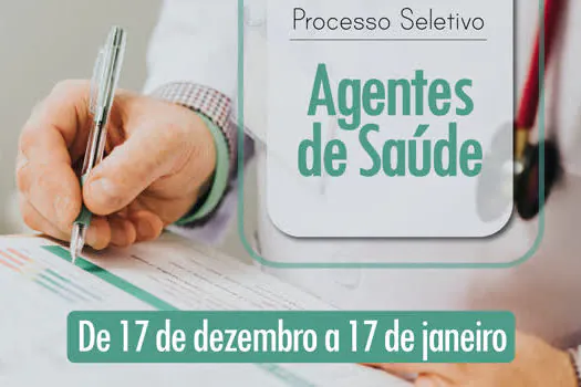 Ribeirão Pires abre processo seletivo para agentes de saúde