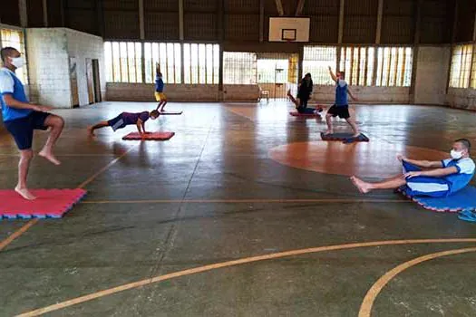 Jovens da Fundação CASA do Grande ABC e da Baixada Santista participam do Agita Galera