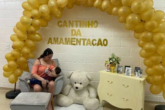 No Agosto Dourado, Mauá chega a 14 UBSs com cantinho da amamentação