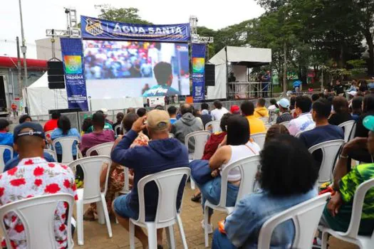 Praça da Moça volta a ser palco da torcida de Diadema pelo Água Santa