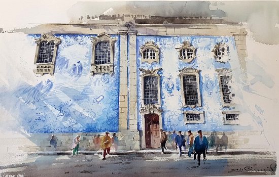 Fundação Pró-Memória apresenta exposições de aquarelas na Pinacoteca