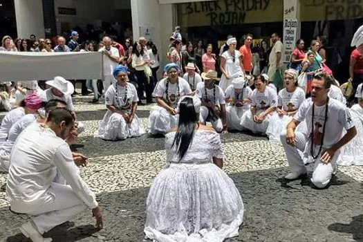 Praça do Carmo recebe quarta edição da cerimônia Águas de Santo André