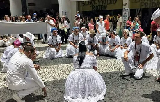 Praça do Carmo recebe quarta edição da cerimônia Águas de Santo André