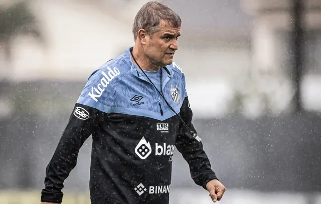 Aguirre tenta ajustar Santos e mira reação imediata no Campeonato Brasileiro