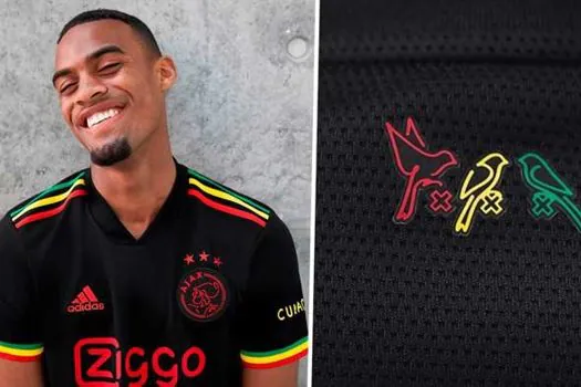 Ajax inova na temporada e lança terceiro uniforme em homenagem a Bob Marley