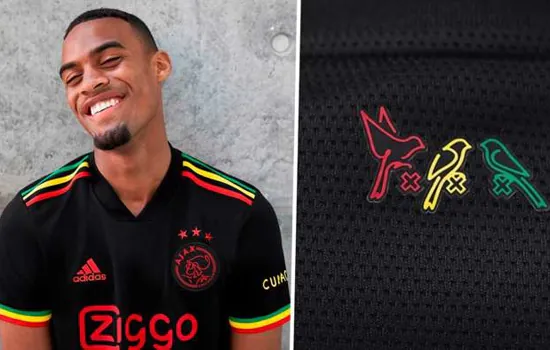 Ajax inova na temporada e lança terceiro uniforme em homenagem a Bob Marley