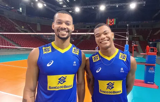 Irmãos Alan e Darlan defendem a seleção masculina na segunda etapa da Liga das Nações