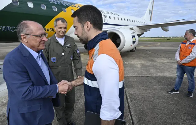 Alckmin chega ao Rio Grande do Sul para visitar região afetada por ciclone