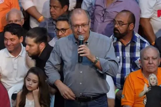 Encontro com o Solidariedade “é o prenúncio da vitória”, diz Alckmin