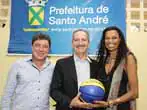 Ministro Aldo Rebelo anuncia Centro de Iniciação Esportiva em Santo André