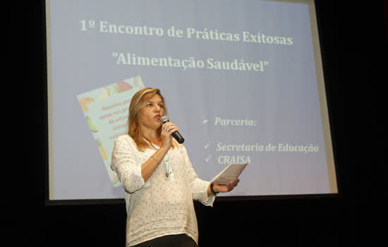 Professores de Santo André trocam experiências sobre alimentação saudável