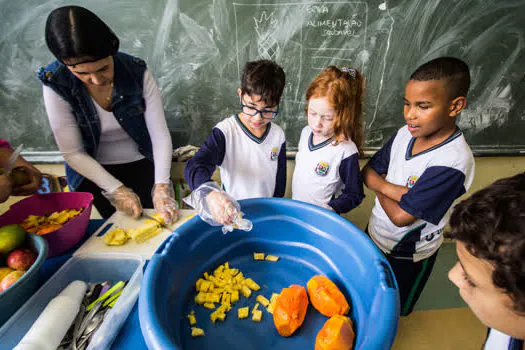 Dia Mundial da Alimentação Saudável é comemorado nas escolas de Ribeirão Pires