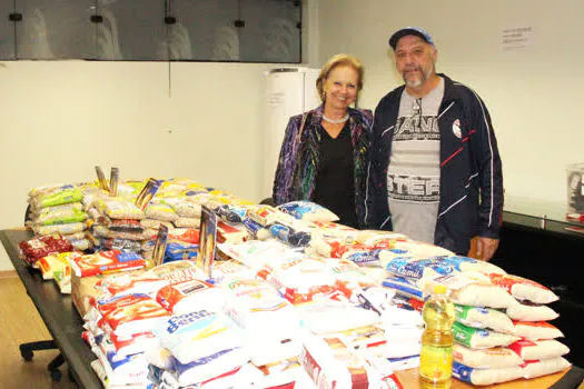 Aramaçan arrecada meia tonelada de alimentos para instituições beneficentes