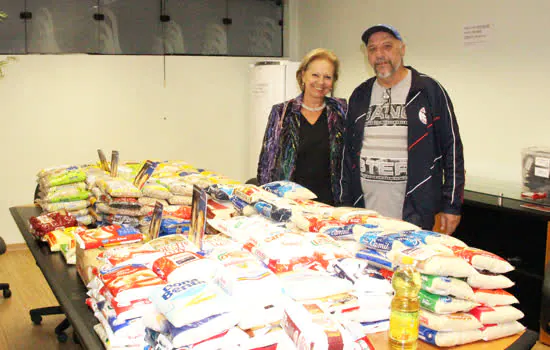 Aramaçan arrecada meia tonelada de alimentos para instituições beneficentes