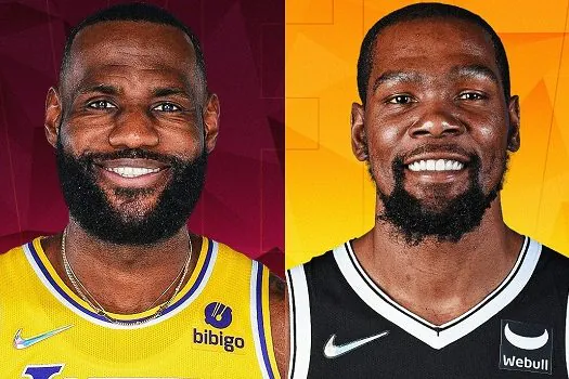 Com LeBron e Durant de capitães, NBA anuncia titulares do All-Star Game de 2022