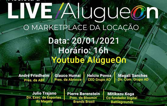 O Grupo AD e shoppings do ABC promovem evento online de lançamento da AlugueOn