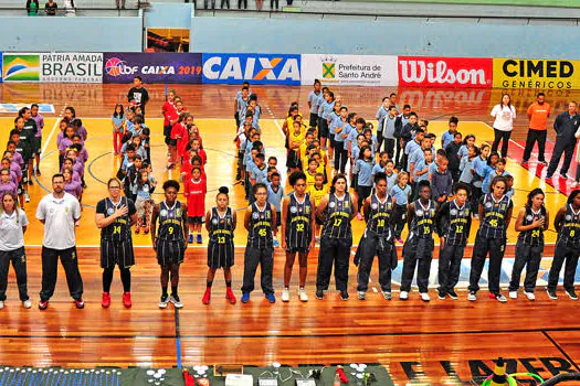 Alunas de Santo André participam de festival da Liga de Basquete Feminino