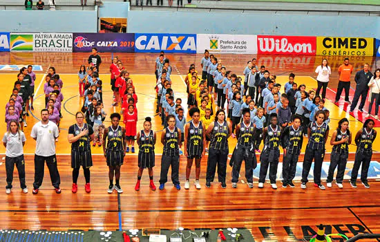 Alunas de Santo André participam de festival da Liga de Basquete Feminino