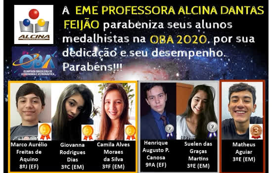 Alunos de São Caetano destacam-se em Olimpíada Brasileira de Astronomia e Astronáutica