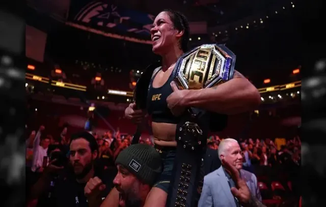 Amanda Nunes se aposenta do UFC após vitória contra mexicana: ‘Campeã dupla para sempre!”