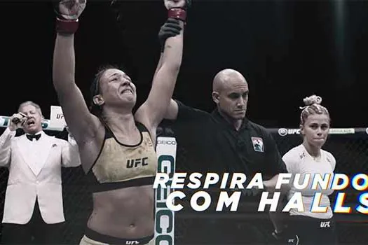 UFC e Halls lançam campanha com a atleta Amanda Ribas