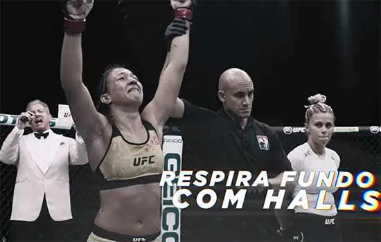 UFC e Halls lançam campanha com a atleta Amanda Ribas