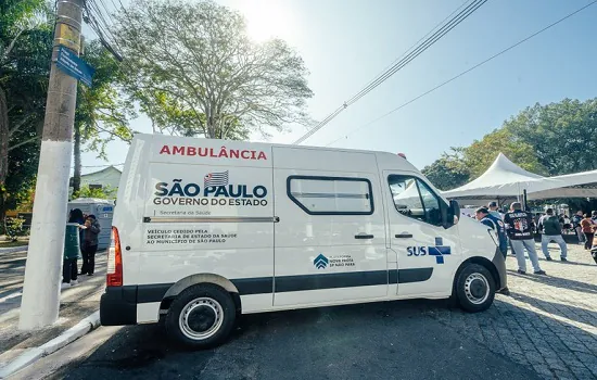 Prefeitura de SP recebe 26 novas ambulâncias do Governo do Estado