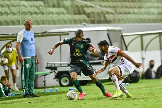 América-MG empata com Botafogo-SP e pode perder a liderança nesta rodada