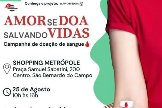 Shopping Metrópole promove coleta de sangue