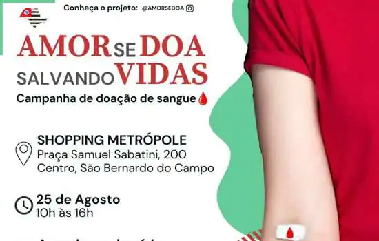 Shopping Metrópole promove coleta de sangue