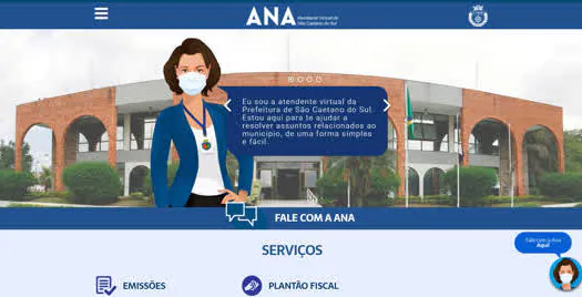 Ana, atendente virtual de São Caetano, é destaque no Senam