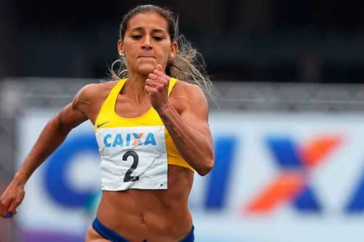 Ana Cláudia Lemos volta de doping e já é 1ª do ranking nacional nos 100m