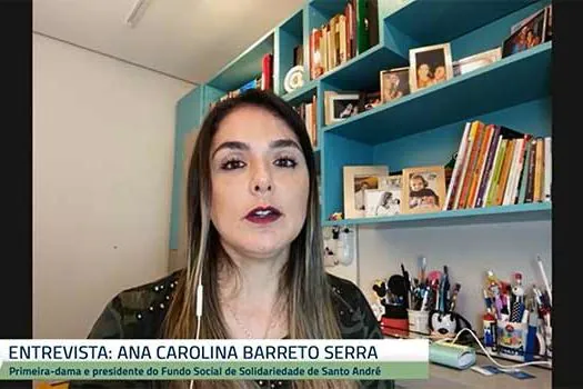 Primeira-dama alerta sobre a necessidade de seguir distanciamento social