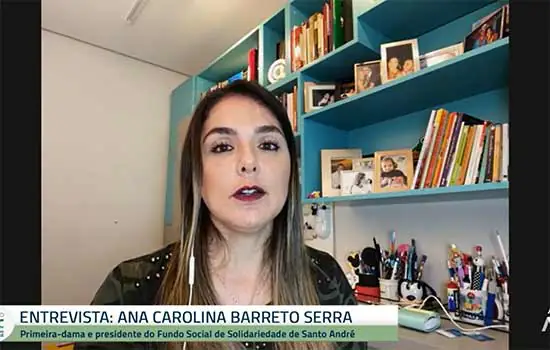 Primeira-dama alerta sobre a necessidade de seguir distanciamento social