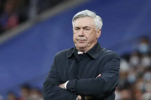 Com covid-19, Ancelotti não viaja com Real para jogo da Liga dos Campeões