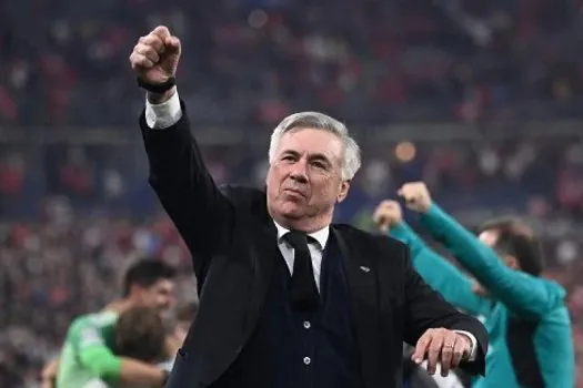 Ancelotti diz que se aposentará após Real Madrid e espera sucesso de Vinícius Jr