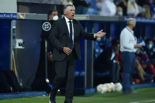 Ancelotti vê Real pressionado contra o City: “Ir às semifinais não é o bastante”