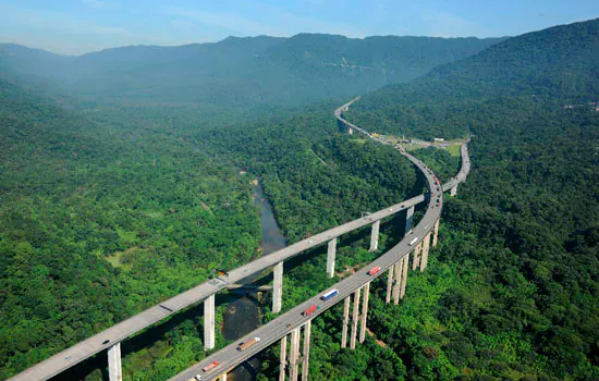 Marginal sul da via Anchieta terá interdição total na altura do km 63+500