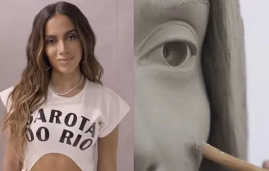 Estátua de cera de Anitta no Madame Tussauds está em fase de finalização