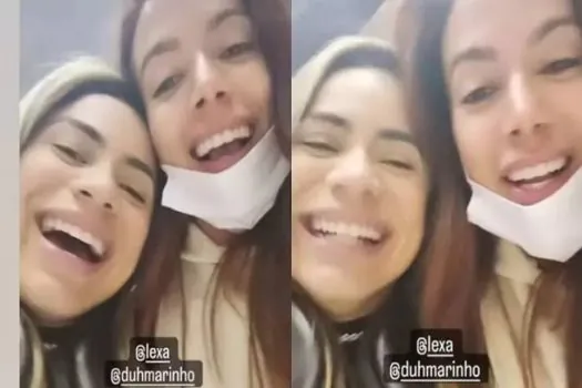 Anitta cumpre promessa e leva Lexa para viagem de aniversário