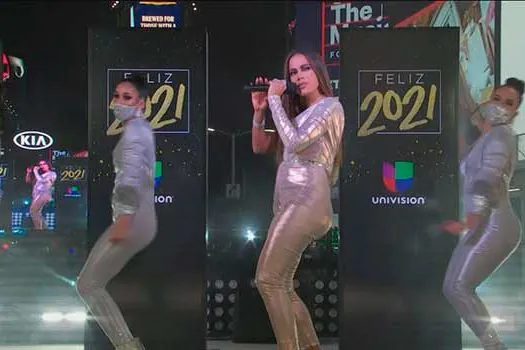 Réveillon na Times Square tem destaque brasileiro: Anitta mostra o ritmo