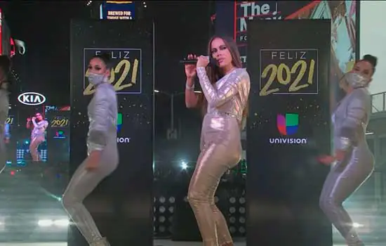 Réveillon na Times Square tem destaque brasileiro: Anitta mostra o ritmo