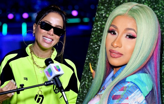 Anitta faz coreografia de Cardi B e rapper comenta