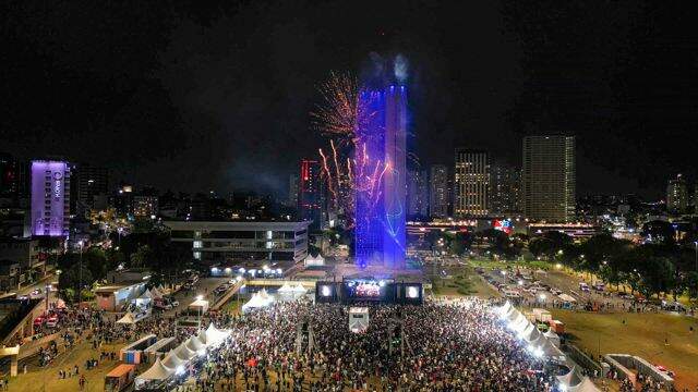 470 anos: Esplanada do Paço recebe 60 mil pessoas na festa de aniversário de São Bernardo