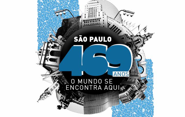 Programação do aniversário de 469 anos de São Paulo