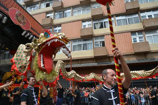 CET monitora o trânsito na Liberdade para Festival do Ano Novo Chinês