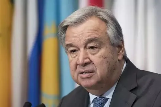 ONU: Guterres defende acordo para escoamento de comida e fertilizantes da Ucrânia