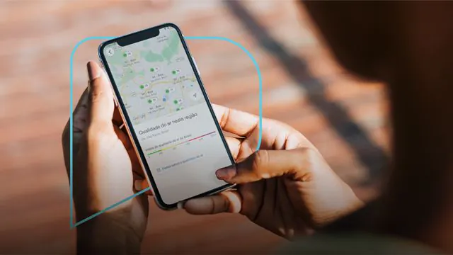 Usuários de aplicativo de rota podem consultar a qualidade do ar diretamente no celular